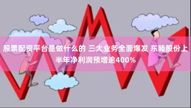 股票配资平台是做什么的 三大业务全面爆发 东睦股份上半年净利润预增逾400%